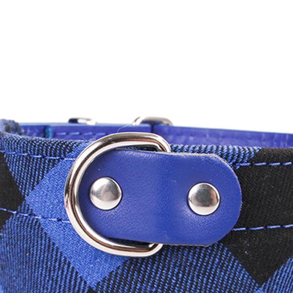 Pet Checkered Saliva Towel Scarf